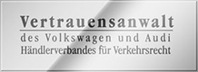 Vertrauensanwalt des Volkswagen und Audi Händlerverbandes für Verkehrsrecht